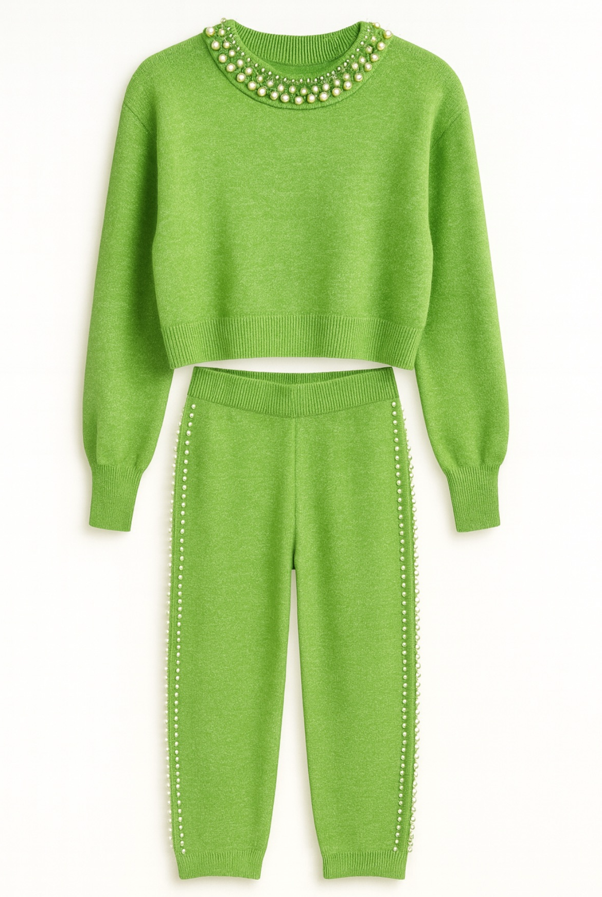 Green Apple Sweater Set