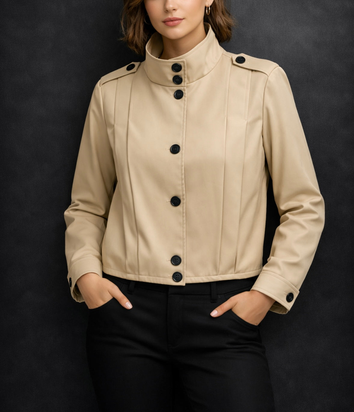 Tan jacket