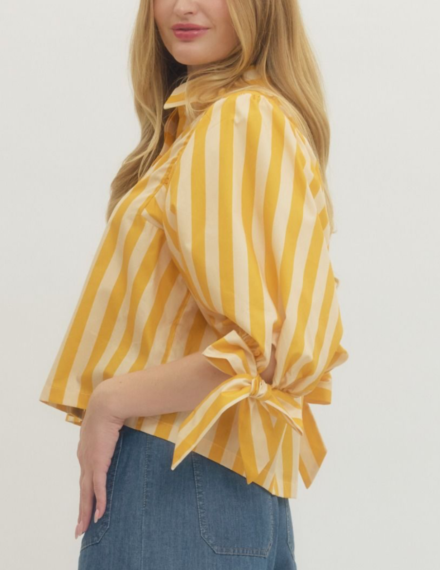 Sunshine State Tie-Sleeve Shirt