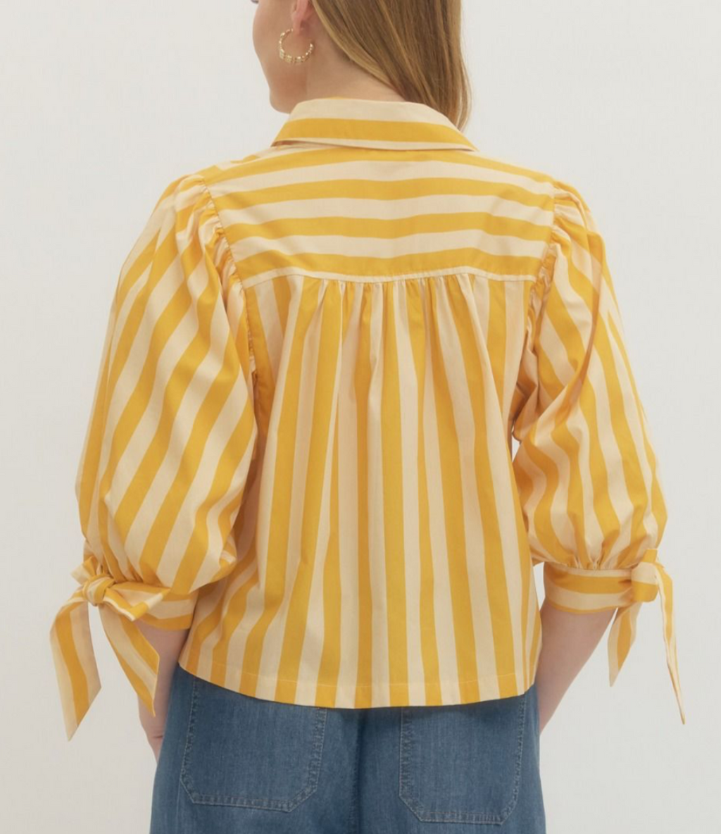 Sunshine State Tie-Sleeve Shirt