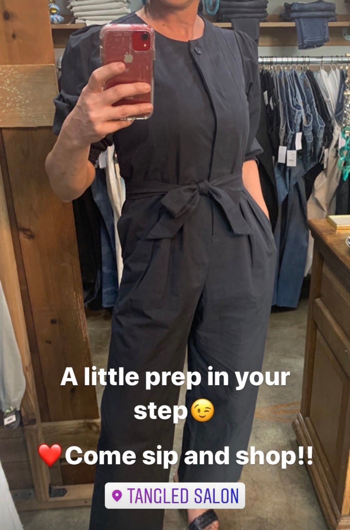 Deep Navy Jumpsuit
