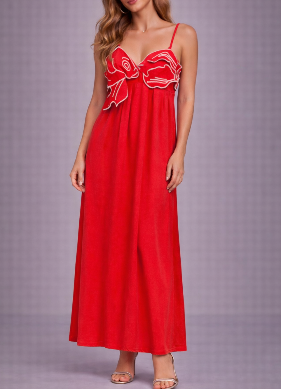 Koi Story Maxi Dress