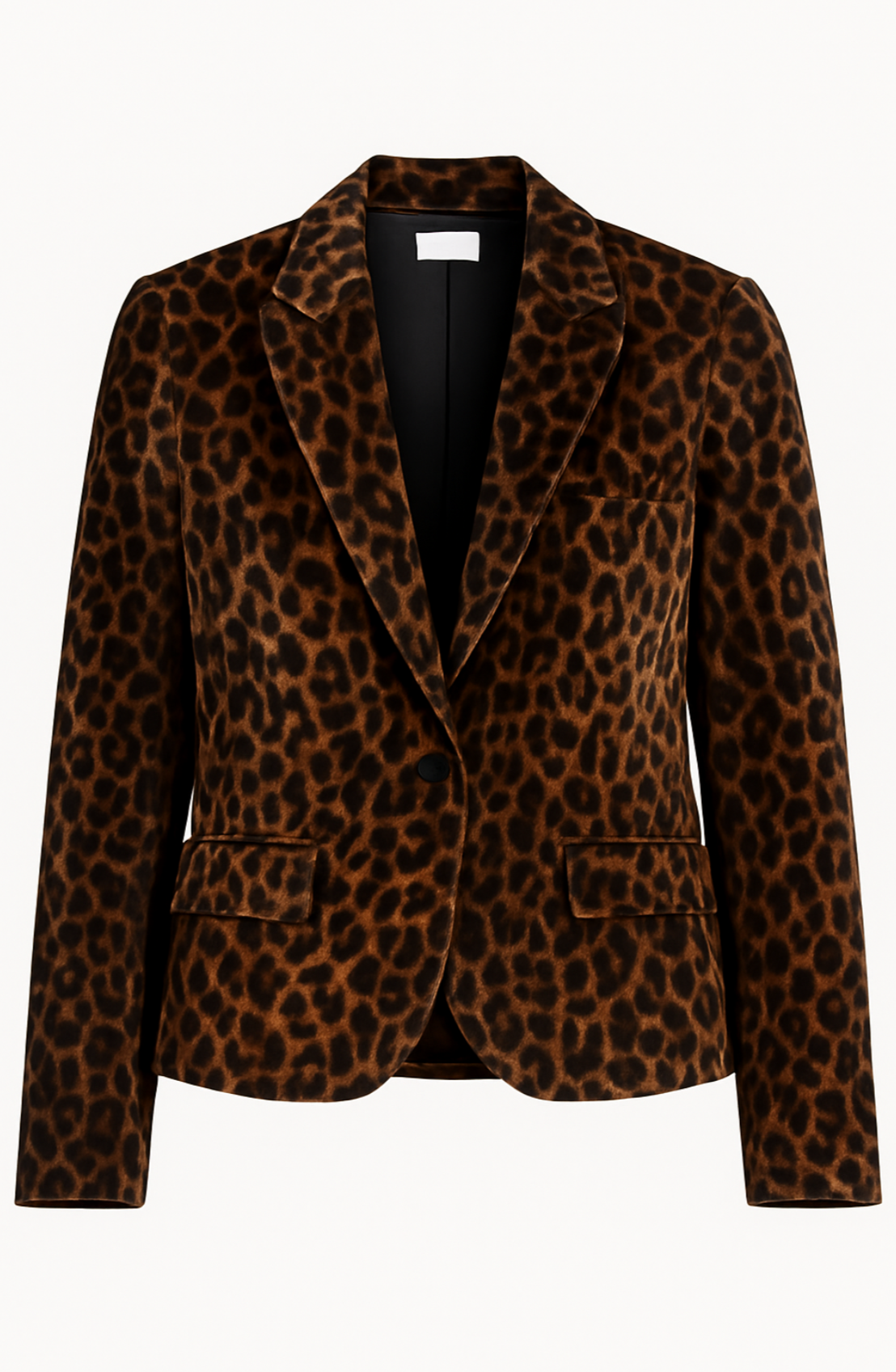 Leopard Print Blazer