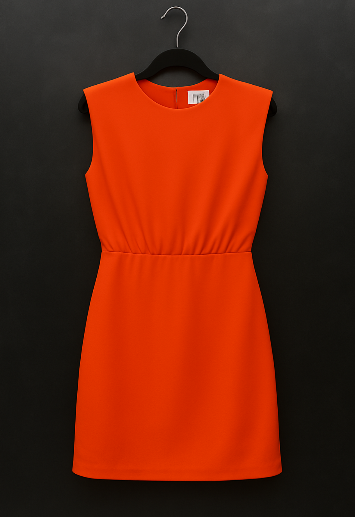 Orange Sleeveless Dress