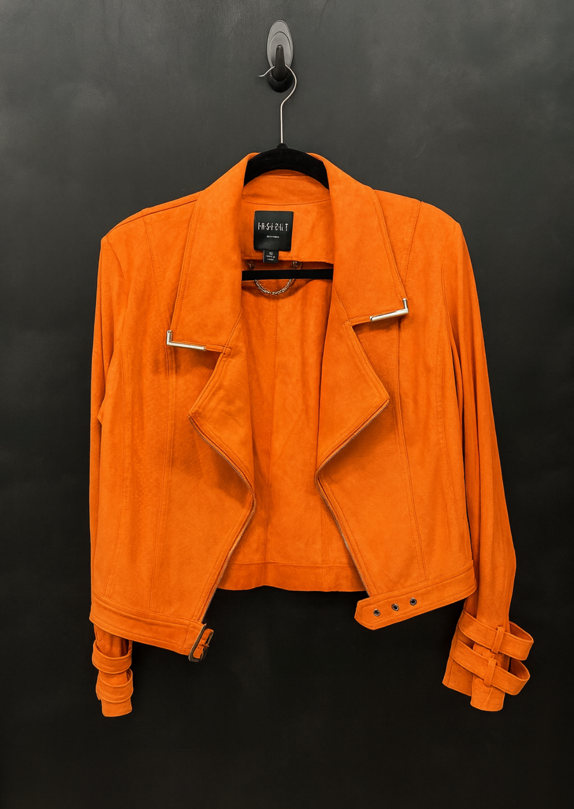 Orange Suede Jacket