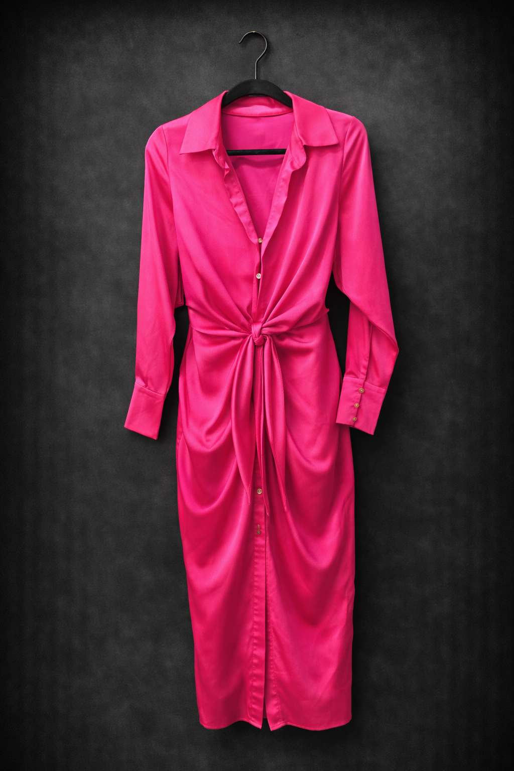 Tickled Pink Shirt Dress