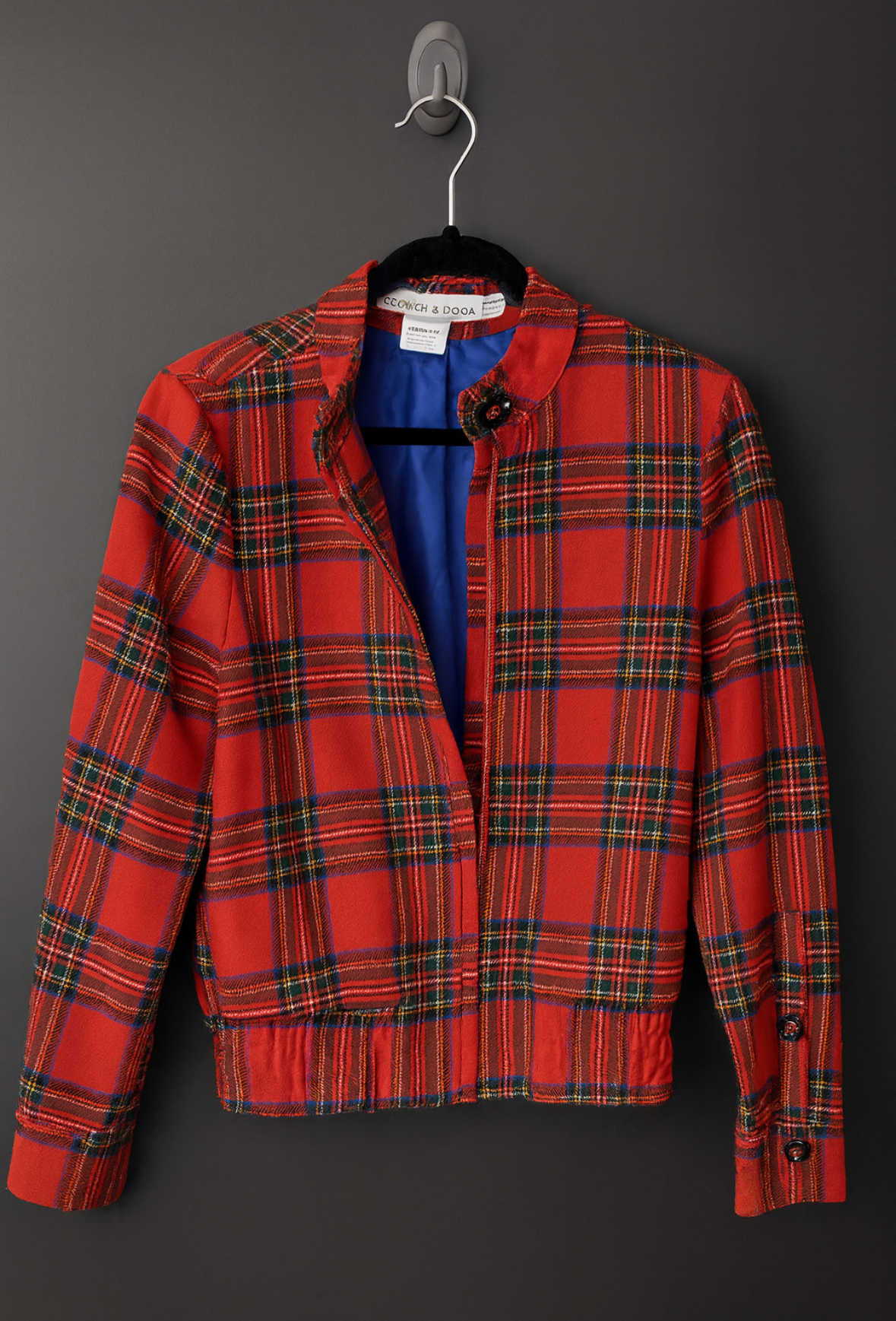 Red Plaid Jacket
