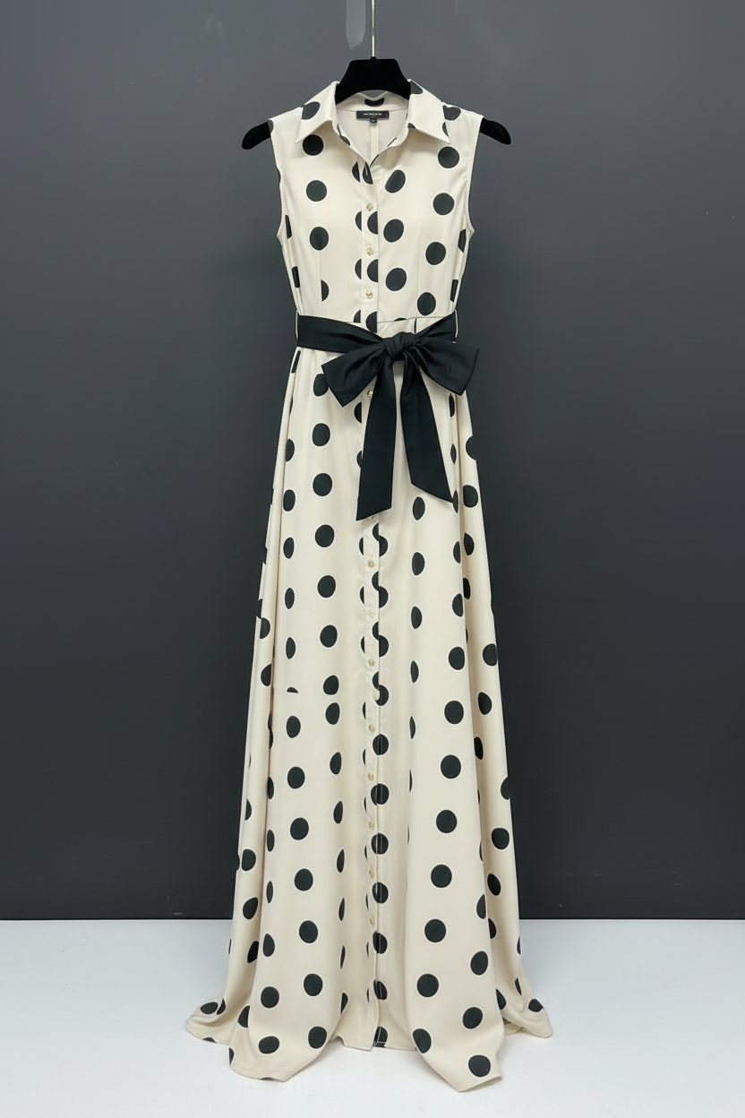 Dot Don't Stop Maxi Dress