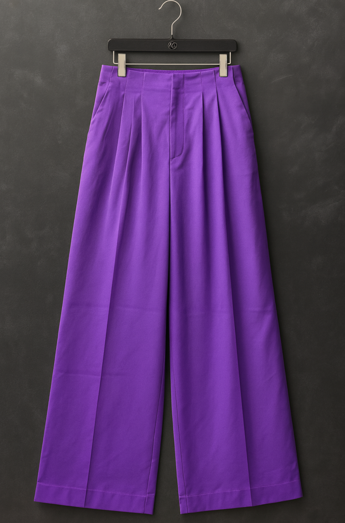 Purple Wide-Leg pant