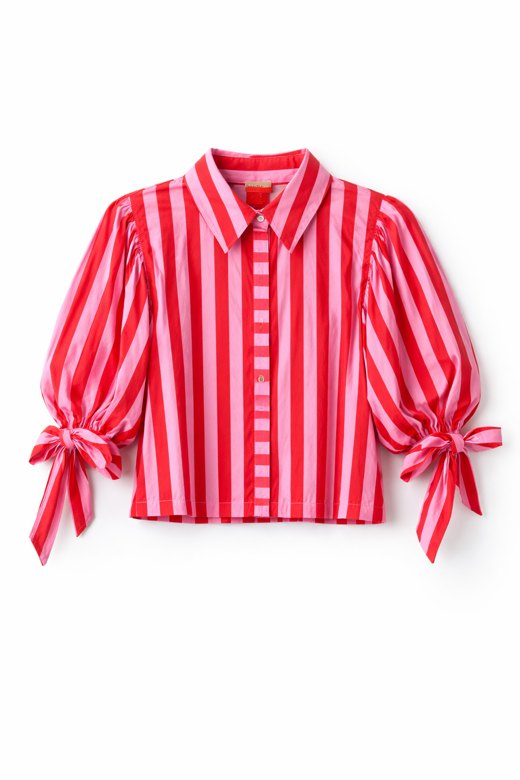 Candy Stripe Bow Top