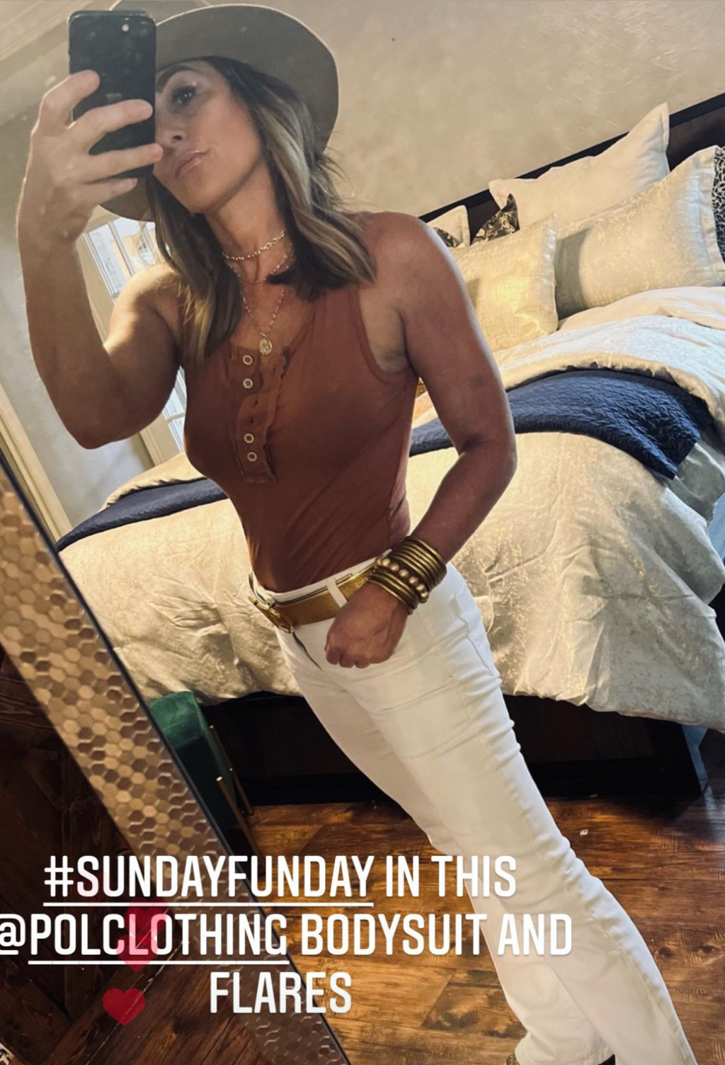 Rust Colored Bodysuit